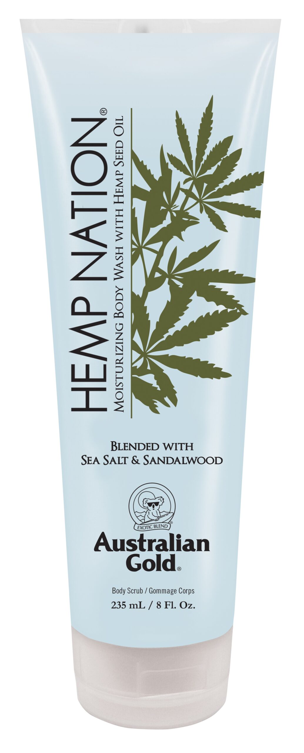 Hemp Nation® Sea Salt & Sandalwood Body Wash 235ml Hemp Nation® Sea Salt & Sandalwood Body Wash 235ml