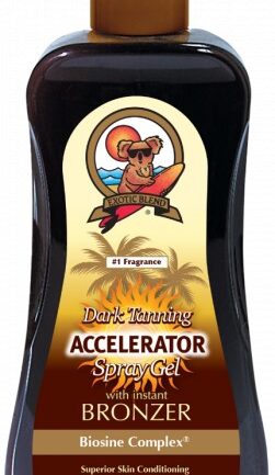 Dark Tanning Accelerator Spray Gel with Bronzer™ 237ml
